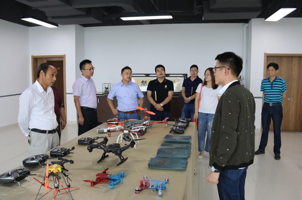 皖西學(xué)院副校長(zhǎng)陳乃富調(diào)研六安大學(xué)科技園，共謀航空商務(wù)服務(wù)發(fā)展